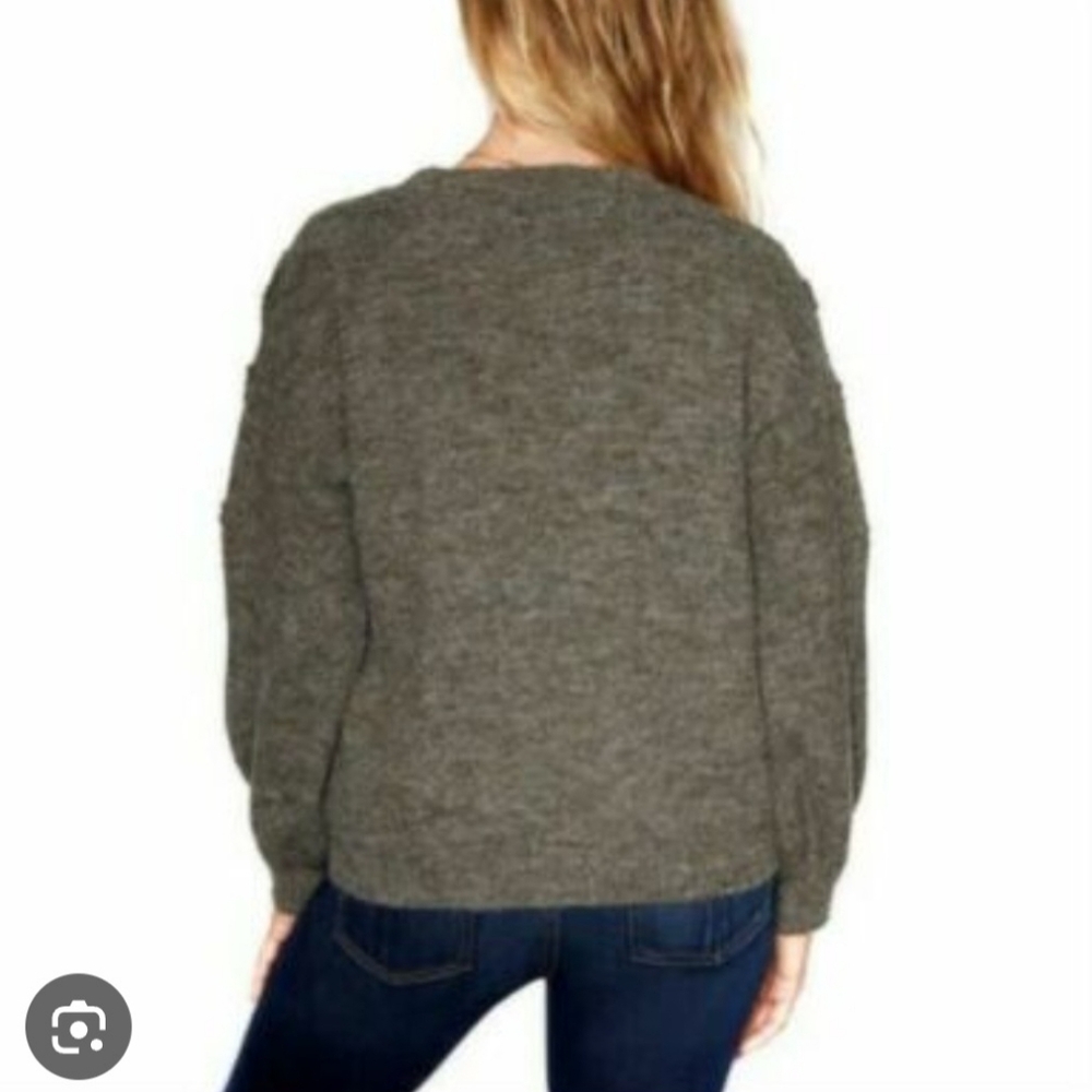 Sweater Nordstrom Boundless North Dark Gray Heather Sz Large - Picture 5 of 9
